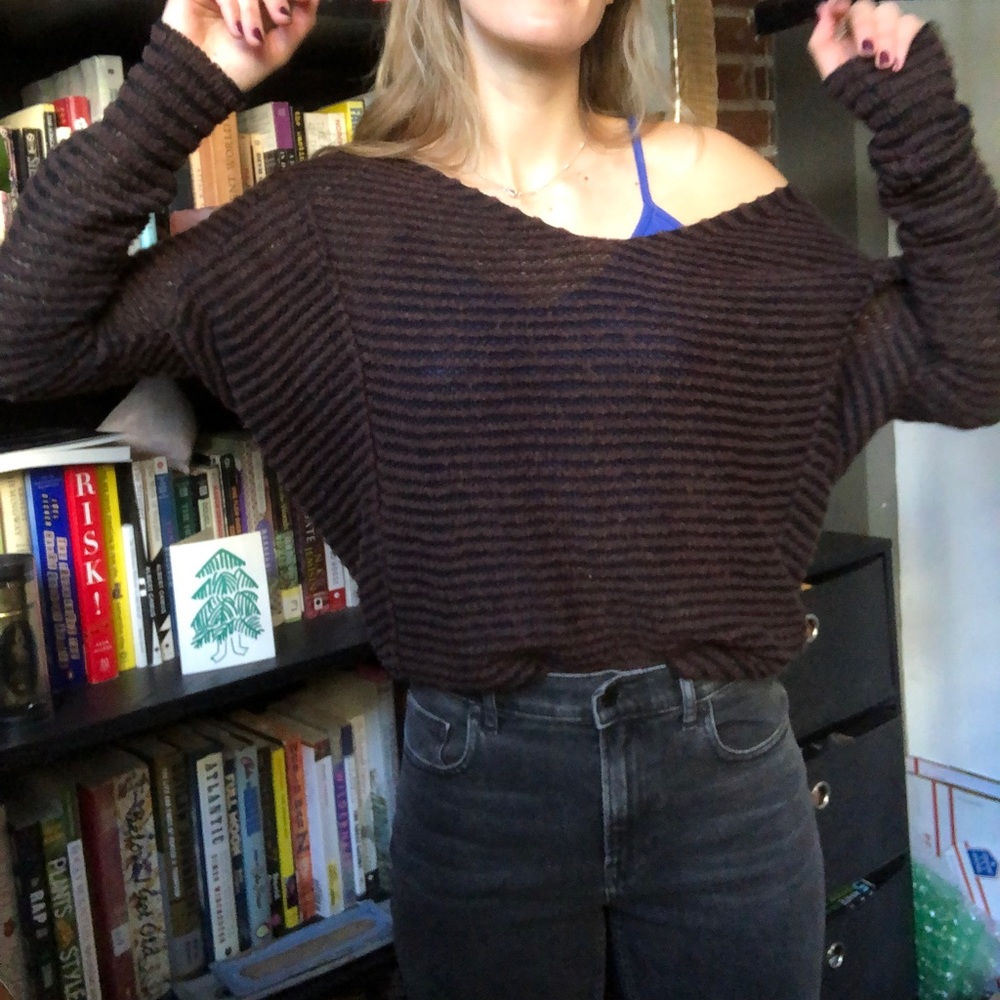 Free people striped sweater